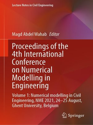 cover image of Proceedings of the 4th International Conference on Numerical Modelling in Engineering
